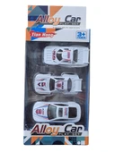 3'lü Metal Araba Seti (İtfaiye, Polis, İnşaat) thumbnail 3