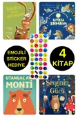 EMOJİLİ  STİCKER HEDİYE  - OKUL ÖNCESİ RESİMLİ KİTAPLAR -   UYKU ZAMANI - MONTİ -SEVGİNİN GÜCÜ ... thumbnail 1