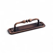 Metal Kapı Çekme Kolu 14.5 cm Tutamağı Kulp Kulpları Dolap Mobilya Dolap Çekmece Antik Bakır thumbnail 5