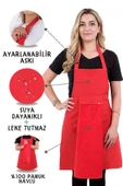 Star ayar askılı havlulu mutfak önlüğü seti (Havlulu önlük) - 1
