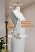Suni Deri Su Geçirmez Bulaşıkçı Önlüğü Aşçı Önlüğü Kasap Önlüğü Temizlikçi Önlüğü thumbnail 4