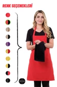 Star ayar askılı havlulu mutfak önlüğü seti (Havlulu önlük) - 11