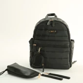 Puff Anne Bebek Bakım Sırt Çantası 7335 Siyah thumbnail 1