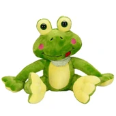 Oturan Peluş Kurbağa 30 cm thumbnail 1
