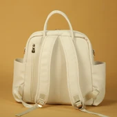 Maia Anne Bebek Bakım Sırt Çantası 7310 Krem thumbnail 3