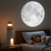 Deniz Feneri Projektör Gece Lambası - 1