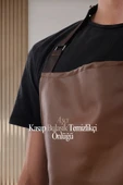 Suni Deri Su Geçirmez Bulaşıkçı Önlüğü Aşçı Önlüğü Kasap Önlüğü Temizlikçi Önlüğü thumbnail 10