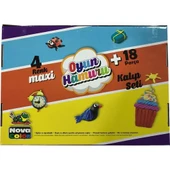 Nova Color Oyun Hamurlu Kalıp Seti 18 Parça NC-851 thumbnail 3