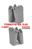 Crab Isıya Dayanıklı Kumaş Fırın Tutacağı Tutacak Modelleri Silikon Değil (2 ADET TUTACAK) - 4