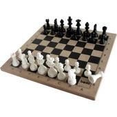 BEMİ SATRANÇ GOLD OYUNU DOĞAL AHŞAP thumbnail 3