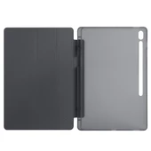 Samsung Galaxy Tab S10 FE Plus SM-X620 13.1 İnç Uyumlu Katlanabilir Kalemlikli Standlı Akıllı Kılıf  Siyah thumbnail 3