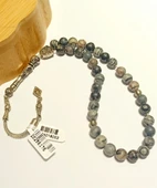 Monalisa Home Renkli Gösterişli Parlak Lüks Picasso Jasper Tesbih - 1