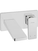 Vitra A42394 Brava Krom Sıva Üstü Ankastre Lavabo Bataryası thumbnail 1