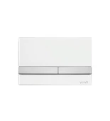VitrA Select 740-1100 Kumanda Paneli, Beyaz - Krom thumbnail 1