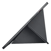 Samsung Galaxy Tab S10 FE Plus SM-X620 13.1 İnç Uyumlu Katlanabilir Kalemlikli Standlı Akıllı Kılıf  Siyah thumbnail 5