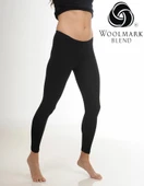 Hasyün Kadın Siyah Likralı Yün Tayt İçlik 4012S  - 1 Adet  Siyah S thumbnail 2