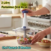 Technow Vip Ahmet  VP-911 2 Litre Chef Basmalı El Rondosu thumbnail 2