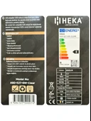 (2 Adet) Heka 6W (51W) 6500K (Beyaz Işık) E27 Duylu (Kalın Duy) Led Şeffaf Ampul thumbnail 4