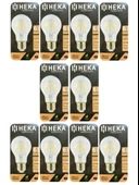 (10 Adet) Heka 6W (51W) 6500K (Beyaz Işık) E27 Duylu (Kalın Duy) Led Şeffaf Ampul thumbnail 1