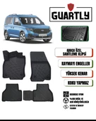 Guartly Ford Tourneo Connect 2023 ve Sonrası Uyumlu Araca Özel 4d Havuzlu Oto Paspas Takımı - 1