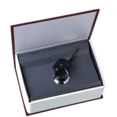 Kitap Şeklinde Mini Boy Kilitli Kasa Ve Kumbara thumbnail 3