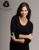 Hasyün Kadın Siyah Ribana Biyeli Yün Uzun KolluFanila Atlet İçlik 4009S  - 1 Adet  Siyah L - XL thumbnail 2