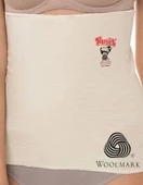 Hasyün Kadın %100 Yün Süper İnce Korse 705EK - 1 Adet  L Ekru thumbnail 1