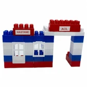 Lego 40 Parça Hastane Yapı Blokları Seti Ant Blocks - Hospital thumbnail 4