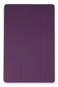 Litae Trend BFS  Samsung Galaxy T870 Tab S7 11 Kılıf Tablet Smart Kılıf - Mor thumbnail 2