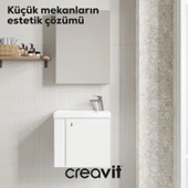 Forest Lavabo Dolabı 50 cm Beyaz thumbnail 3