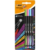 Bic İntensity Fine Liner Keçeli Kalem 4lü Blister Canlı Renkler thumbnail 1