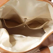 Kitty Deri Anne Bebek Bakım Sırt Çantası 7271 Taba - 4