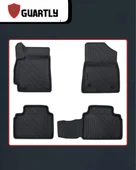 Guartly Hyundai Elantra 2020 ve Sonrası Uyumlu Araca Özel Premium 4d Havuzlu Oto Paspas Takımı - 2