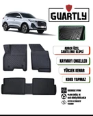 Guartly Chery Tiggo 7 2020 ve Sonrası Için Araca Özel 4d Premium Havuzlu Paspas Takımı - 1