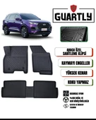 Guartly Chery Tiggo 8 2020 Sonrası Araca ÖZEL 4D Premium Havuzlu Paspas Takımı - 1