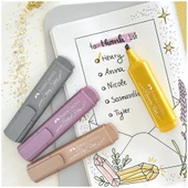 Faber Castell Metalik Renk Fosforlu Kalem 4 lü Paket 154640 thumbnail 3