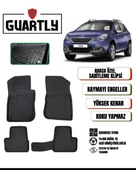 Guartly Peugeot 2008 ( 2013-2018 ) Arası Araca Özel 4d Premium Havuzlu Paspas Takımı - 1