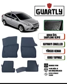Guartly Ford Focus 2011-2014 Arası Araca Özel Premium 4d Havuzlu Paspas Takımı - 1