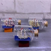 Orta Boy Şişe İçerisinde Gemi Maketi thumbnail 1