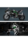 ® Technic Kawasaki Ninja H2R Motosiklet 42170 - 10+ Oyuncak Model Yapım Seti (643Parça) - 5