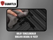 Guartly Peugeot 2008 ( 2013-2018 ) Arası Araca Özel 4d Premium Havuzlu Paspas Takımı - 4