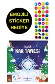 EMOJİLİ  STİCKER HEDİYE  - OKUL ÖNCESİ RESİMLİ KİTAPLAR  - KÜÇÜK KAR TANESİ thumbnail 1