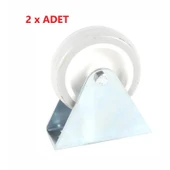 Sabit Maşalı Poliamid Tablalı Tekerlek 75x25 mm-2 Adet thumbnail 1