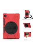 Litae Trend BFS  Samsung Galaxy P610 Tab S6 Lite 10.4 Kılıf Amazing Tablet Kapak - Kırmızı thumbnail 2