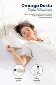 Ulralüks Boyun Destekli Visco Ortopedik Yastık - 68x39x13-11cm - 2