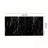 Siyah Mermer Desenli Alüminyum Plastik Duvar Sticker thumbnail 2