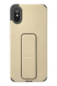 Litae Trend BFS  Xiaomi Redmi 9A Kılıf Mega Standlı Silikon - Gold - 1