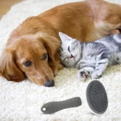 Kedi Köpek Tüy Toplayıcı  Pet Tarak 20 Cm thumbnail 2