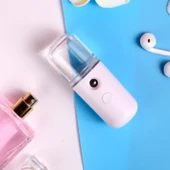 Şarjlı Mini Yüz Nemlendirici Dezenfektan Cihazı Mist Sprayer - 2