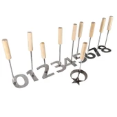 Hayvan Numara İşaretleme Soğuk Damga Seti thumbnail 1